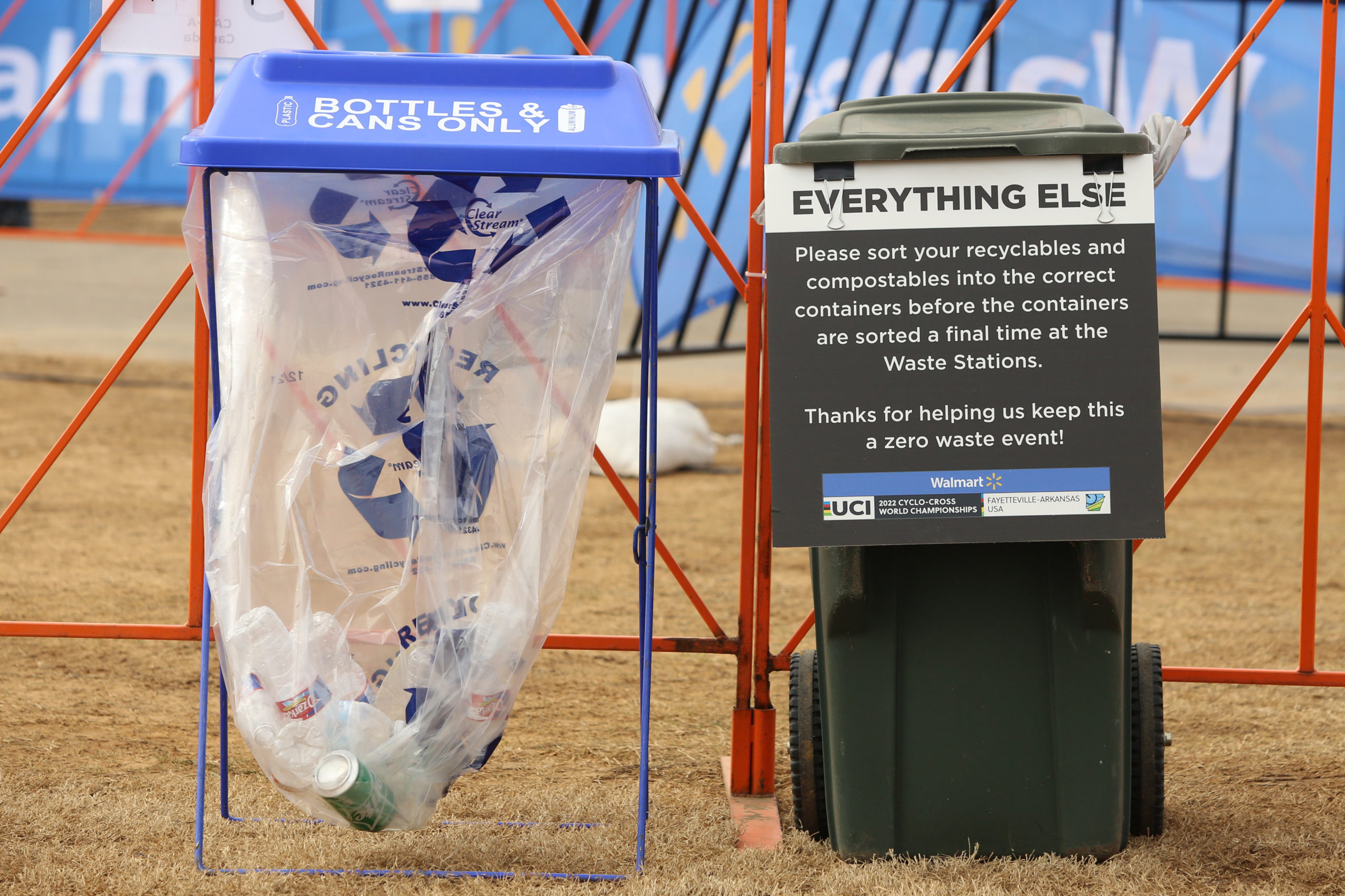 Recycle at your next event in four easy steps